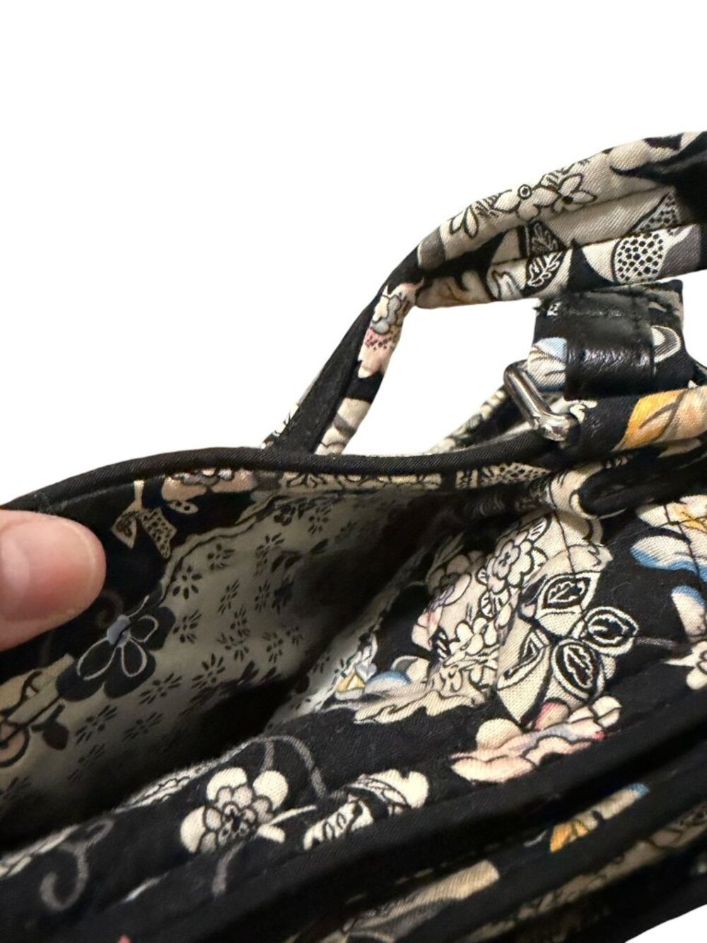 Vera Bradley Retired Holland Garden Glenna Satchel Shoulder Purse Bag - Picture 11 of 15
